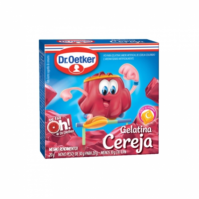 GELATINA PO CEREJA OETKER 20G