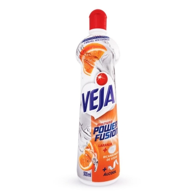 LIMP MULTIUSO VEJA POWER FUSION LARANJA 500ML