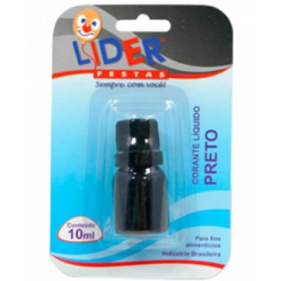 ANILINA LIDER PRETA 10ML