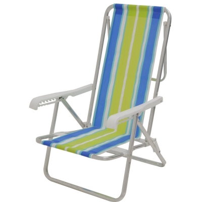 CADEIRA PRAIA ALUM. RECLINAVEL