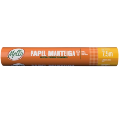 PAPEL MANTEIGA MELLO 29 X 7,5M