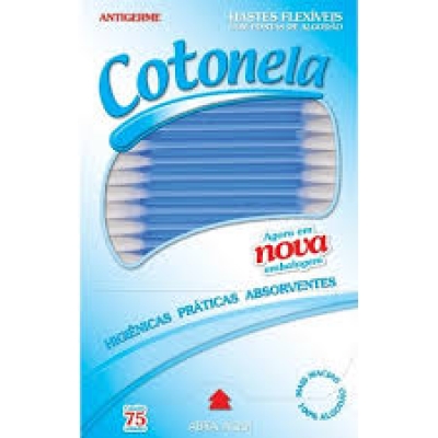 HASTES FLEXIVEIS COTONETES COTONELA C/75UN