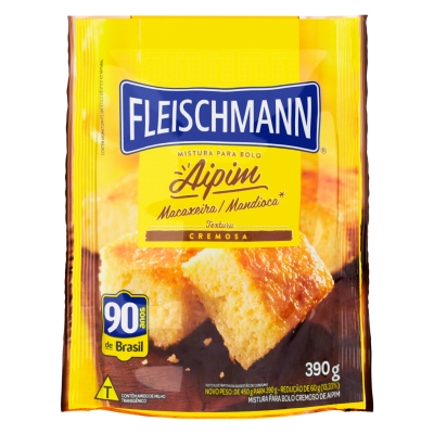 MIST P/BOLO AIPIM FLEISCHMANN 390G