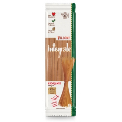 MAC. ESPAGUETE INTEGRALE VILLONI 500G