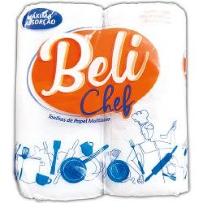 PAPEL TOALHA BELI-CHEF F.DUPLA C/50 UND