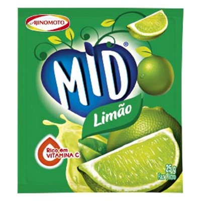 REFRESCO EM PO MID LIMAO 25G