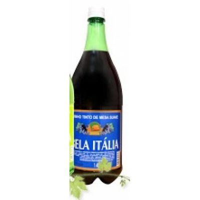 VINHO TINTO SUAVE BORDO BELA ITALIA 1,5L