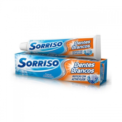 CREME DENTAL SORRISO DENTES BRANCOS 90G