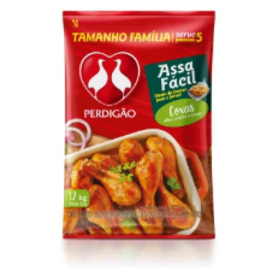 COXA DE FRANGO PERDIGAO ASSA FACIL TEMPERADO 1,2KG