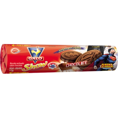 BISC.CHOCOLATE GALO 112GR