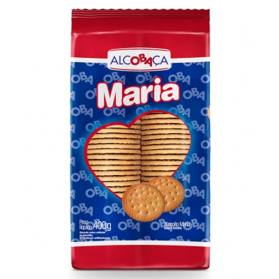 BISCOITO MARIA ALCOBACA 400G