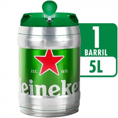 CERVEJA HEINEKEN BARRIL CHOPP 5L
