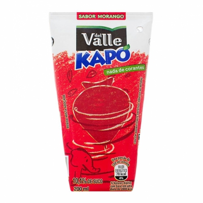 SUCO KAPO DEL VALLE MORANGO 200ML
