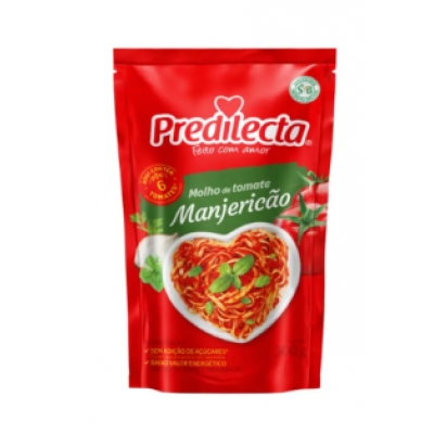 MOLHO DE TOMATE PREDILECTA MANJERICAO SCH 300G