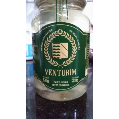 PALMITO PUPUNHA INTEIRO VENTURIM 300G