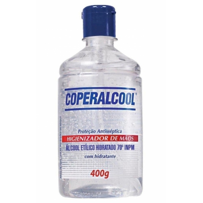 ALCOOL EM GEL HIG. DE MÃOS COPERALCOOL 70º 400G