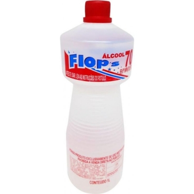 ALCOOL LIQ. FLOPS 70% 1LT