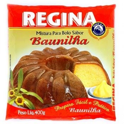 MISTURA PARA BOLO REGINA BAUNILHA 400G
