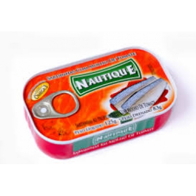 SARDINHA NAUTIQUE MOLHO TOMATE 125G