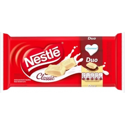 BARRA CHOC. NESTLE DUO CLASSIC 80G