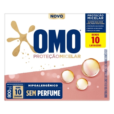 SABAO EM PO OMO CUIDADO INTENSIVO CX 800G