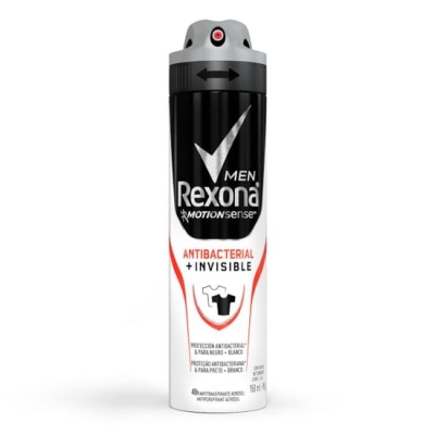 DESODORANTE AEROSOL REXONA ANTIBAC INVISIBLE MEN 150ML