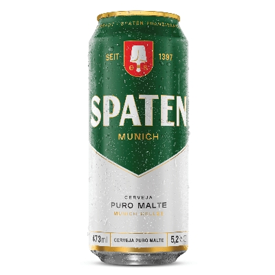 CERVEJA SPATEN PURO MALTE LATAO 473ML
