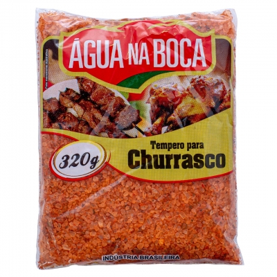 SAL P/ CHURASCO TEMPERADO AGUA NA BOCA 320g