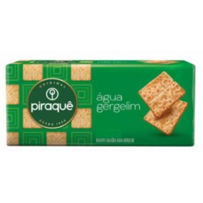 BISCOITO PIRAQUE AGUA E GERGELIM 215G