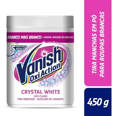 ALVEJANTE VANISH CRISTAL WHITE EM PO 450G