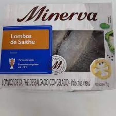 BACALHAU SAITHE LOMBO MINERVA 1KG