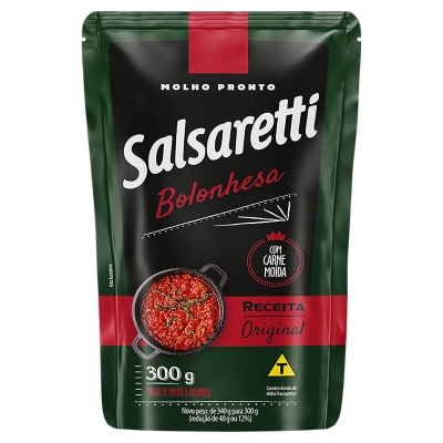 MOLHO TOMATE SALSARETTI BOLONHESA SCH 300G