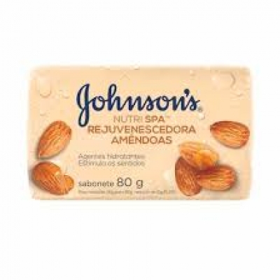 SABONETE JOHNSONS AMENDOAS 80G