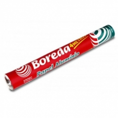 PAPEL ALUMINIO BOREDA 4M 30CM