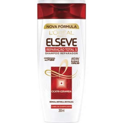 SHAMPOO ELSEVE REPARACAO TOTAL5 200ML