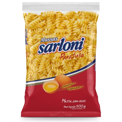 MACARRAO OVOS PARAFUSO SARLONI 500G
