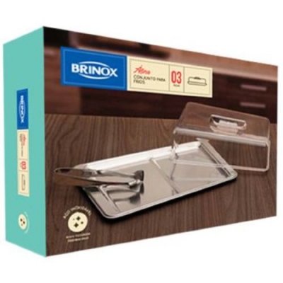 CONJ.P/FRIOS INOX/ACRIL 3PCS 1413/100