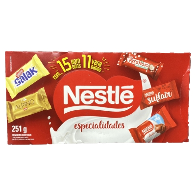 CAIXA DE BOMBOM NESTLE ESPECIALIDADES 251G