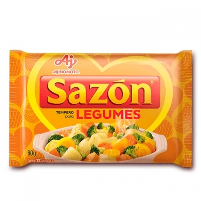 TEMPERO EM PO SAZON LEGUMES 60G