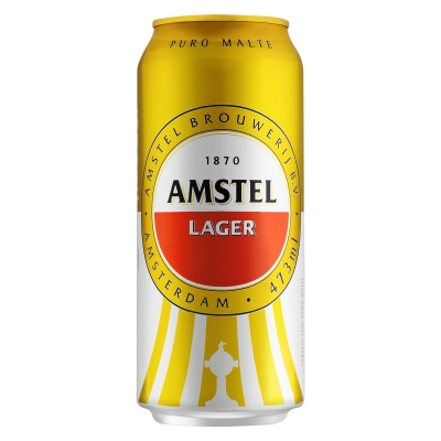 CERVEJA AMSTEL PURO MALTE LATAO 473ML