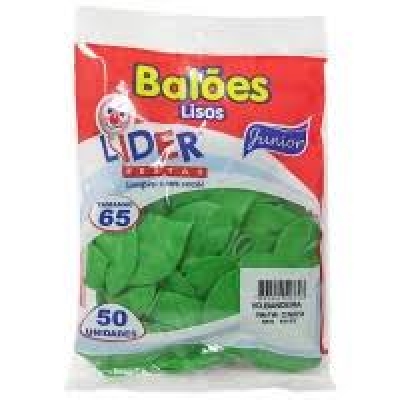 BALAO LISO C/50 VERDE ESCURO LIDER