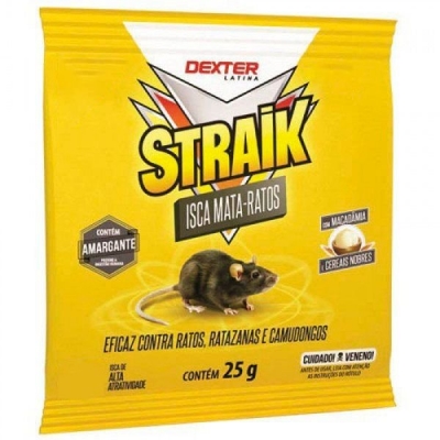 RATICIDA STRAIK ISCA 25G