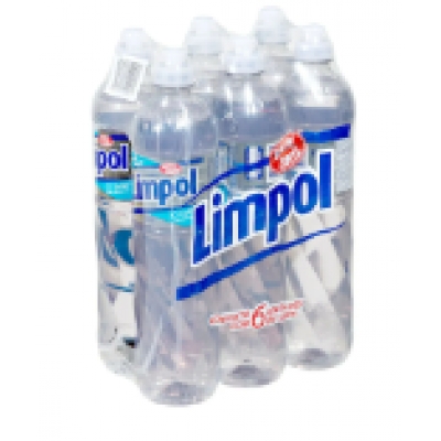 KIT DET. LIMPOL CRISTAL 6X500ML