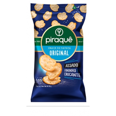 SALGADINHO PIRAQUE BATATA TRAD. 60G