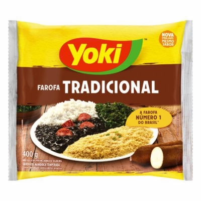 FAROFA PRONTA YOKI TRADICIONAL 400G