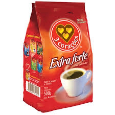 CAFE 3 CORACOES EXTRA FORTE 500G